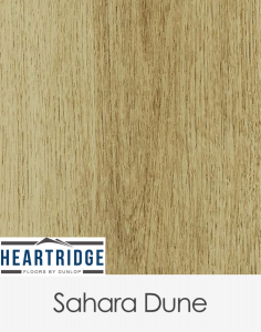 Dunlop Flooring Heartridge Loose Lay Natural Oak Sahara Dune 1855mm x 189mm x 5mm