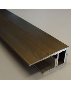 Proline Aluminium Wall Ends 14mm x 34mm 2.8m Length