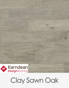 Karndean Knight Tile Wood Plank Clay Sawn Oak 915mm x 152mm x 2mm