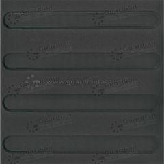 Directional Tactile Black 300mm x 300mm