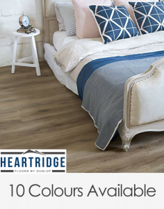 Dunlop Flooring Heartridge Loose Lay Smoked Oak Range 1219mm x 229mm x 5mm
