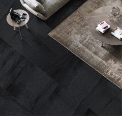 Stream Black 450 x 450 Matt & External Tiles