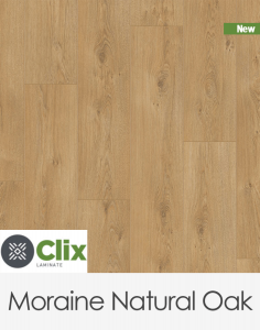 Premium Floors Clix Plus Morraine Natural Oak 1261mm x 192mm x 8mm
