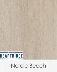 Dunlop Flooring Heartridge Loose Lay Smoked Oak Nordic Beech 1219mm x 229mm x 5mm