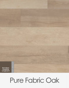 Karndean Looselay Longboard Pure Fabric Oak 1500mm x 250mm x 4.5mm