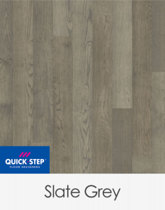 Quick Step Compact Engineered Timber Slate Grey - 1820mm x 145mm x 12.5mm