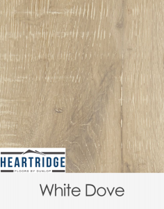 Dunlop Flooring Heartridge Vintage Oak White Dove Distressed 1900mm x 190mm x 14mm
